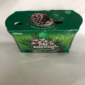 Glade Candles Limited Edition Pine Wonderland 2 Count 3.4oz Each